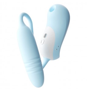 MizzZee - Early Peach Fairy Sucking Thrusting Vibrating Eggs (Chargeable - Blue)